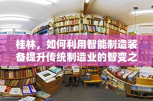 桂林，如何利用智能制造装备提升传统制造业的智变之路？