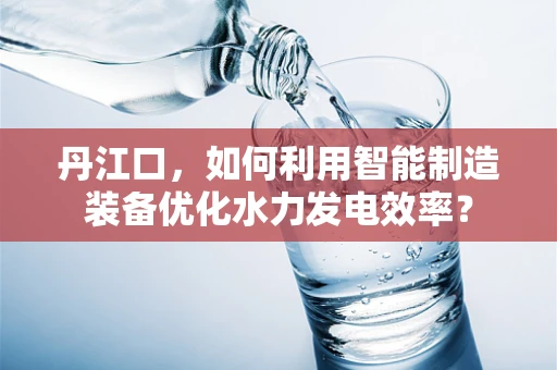 丹江口，如何利用智能制造装备优化水力发电效率？