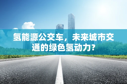 氢能源公交车，未来城市交通的绿色氢动力？