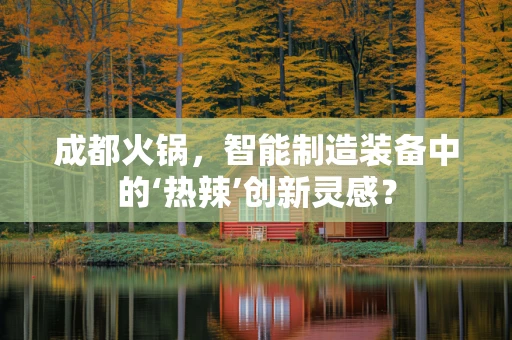 成都火锅，智能制造装备中的‘热辣’创新灵感？